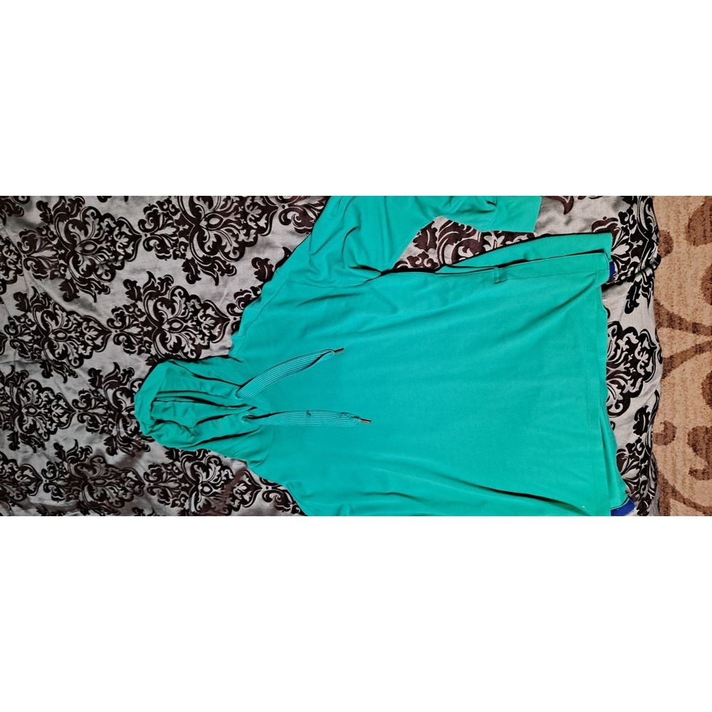 Avia Teal Long Sleeve Hoodie Large 12/14